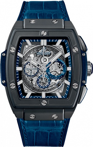 Replica Hublot Spirit of Bang Ceramic Blue 45mm 601.CI.7170.LR watch